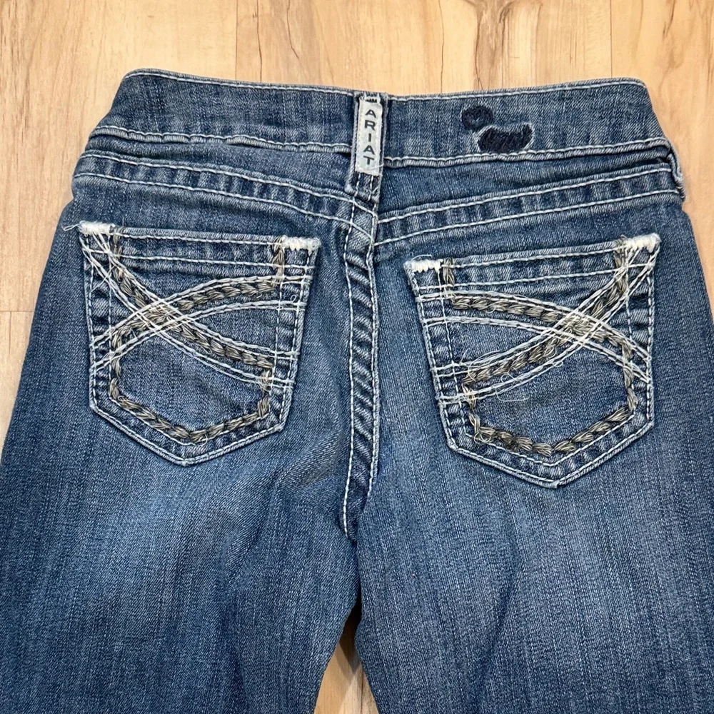 Ariat Girl’s Dark Blue Bootcut Jeans